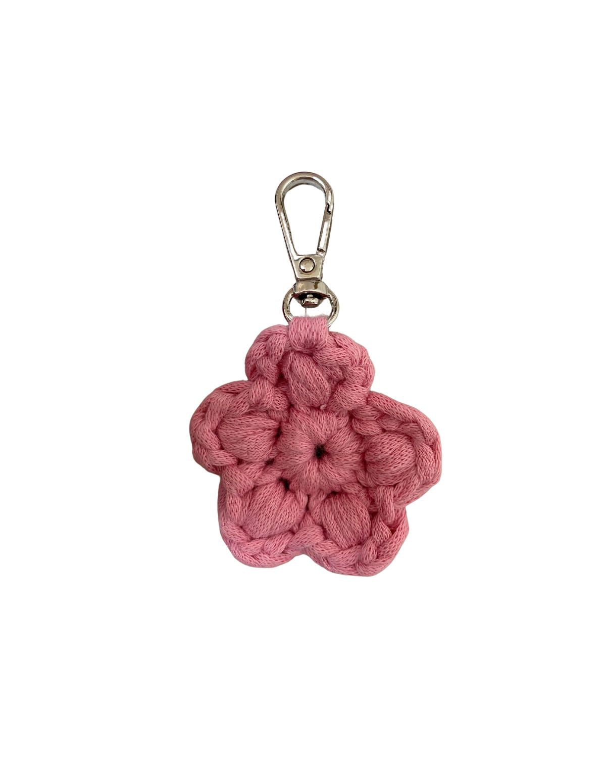 Flower bag charm mini | Pink