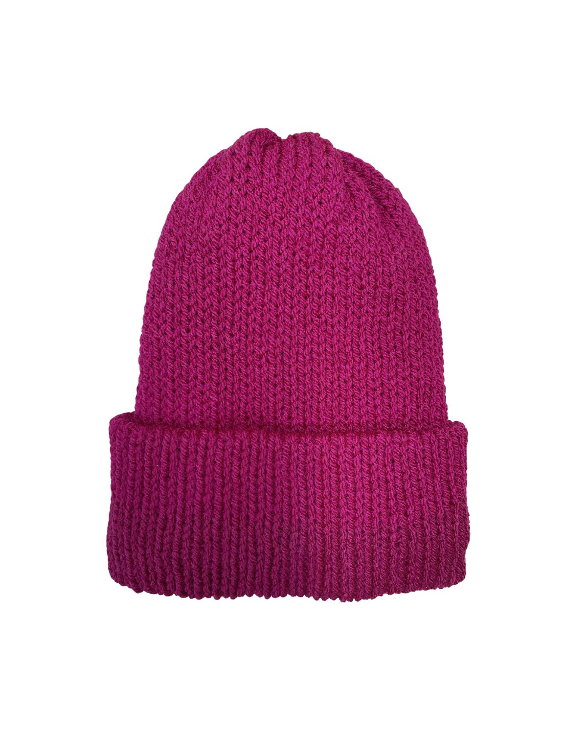 Knitted beanie | Fuchsia