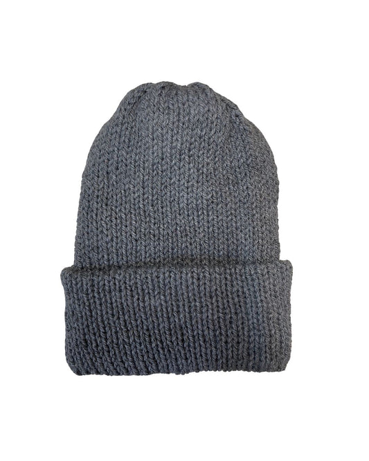 Knitted beanie | Grey