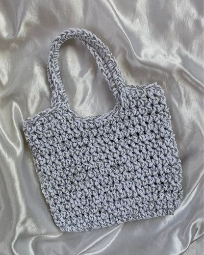 Maeve handbag | Silver