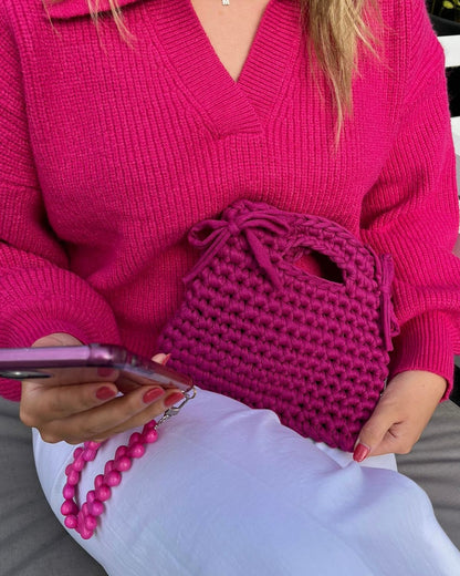 Nola handbag | Fuchsia